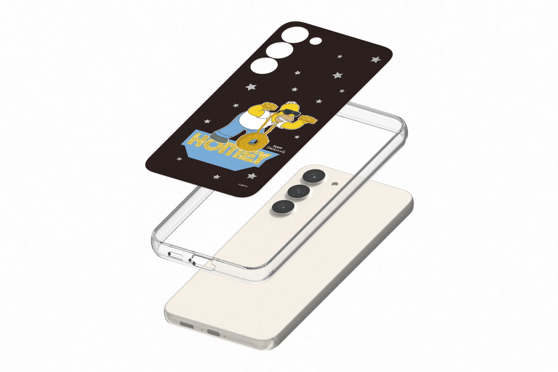 Samsung Galaxy S23+ DDP Plate The Simpsons, , large image number 1